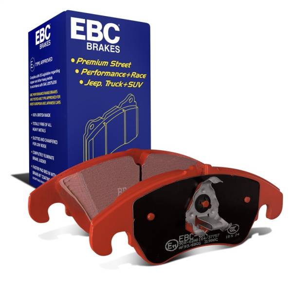 EBC - EBC Brakes DP31986C EBC 09-11 Audi A4 2.0 Turbo Redstuff Front Brake Pads - Fits select 2008-2017 Audi models