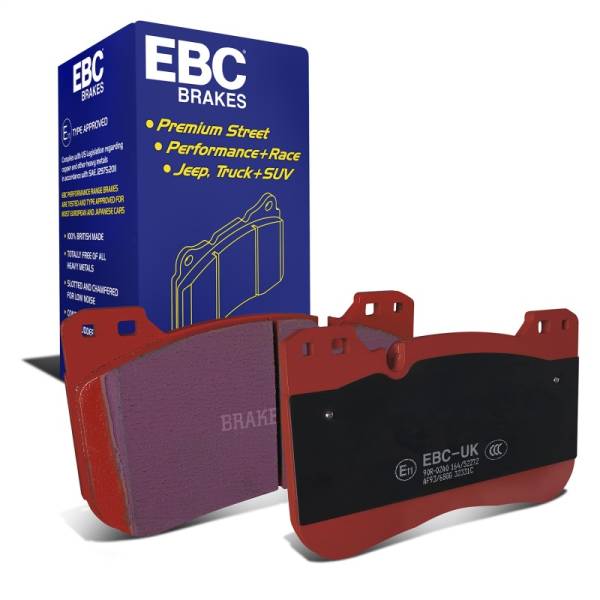 EBC - EBC Brakes DP32331C EBC 2018+ BMW M5 4.4TT (F90) Redstuff Front Brake Pads - Fits 2018-2023 BMW M5, M8, X6