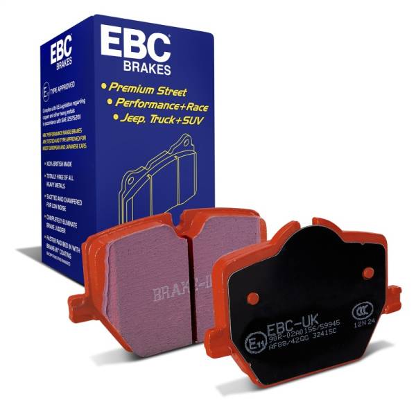 EBC - EBC Brakes DP32415C EBC 2019+ Toyota GR Supra (w/13.6in Rear Rotor) Redstuff Rear Brake Pads - Fits select 2019-2025 BMW models