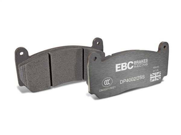 EBC - EBC Brakes DP4002/2SS EBC Racing 12-19 BMW 3-Series (F30/F31/F34) Apollo-4 Caliper Yellowstuff Racing Brake Pad