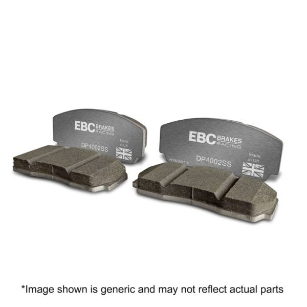 EBC - EBC Brakes DP4002SS EBC Racing Yellowstuff Replacement Front Pads for Apollo-4 Calipers