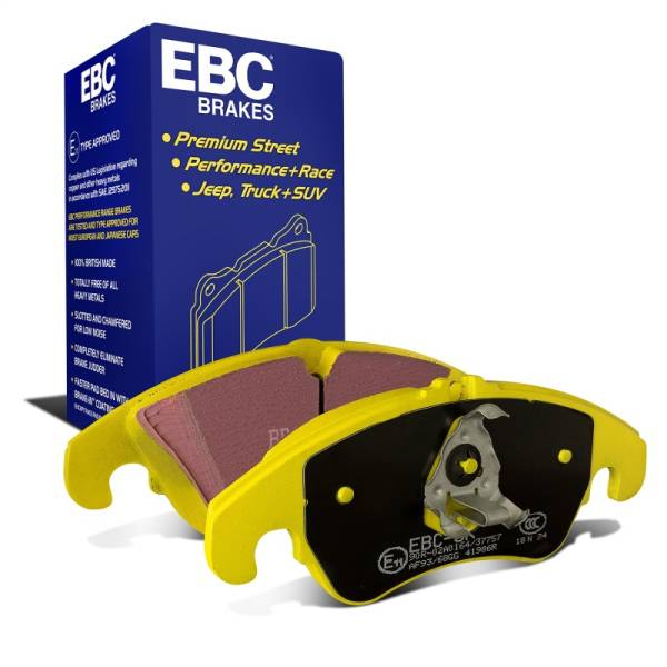EBC - EBC Brakes DP41986R EBC 09-11 Audi A4 2.0 Turbo Yellowstuff Front Brake Pads - Fits select 2008-2017 Audi models