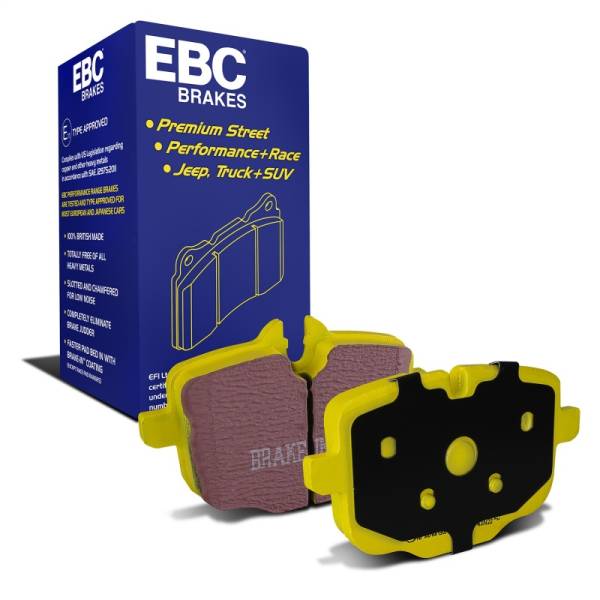EBC - EBC Brakes DP42089R EBC 2021+ BMW M3/M4 3.0TT (G80/G82/G83) Yellowstuff Rear Brake Pads - Fits select 2011-2024 BMW models