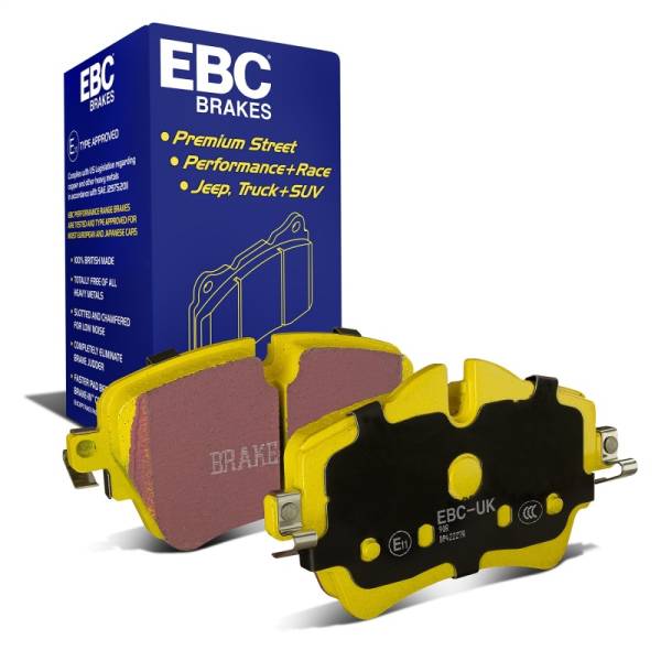 EBC - EBC Brakes DP42227R EBC 14+ Mini Hardtop 2.0 Turbo Cooper S Yellowstuff Front Brake Pads - Fits 2014-2023 Mini Cooper, Cooper Clubman