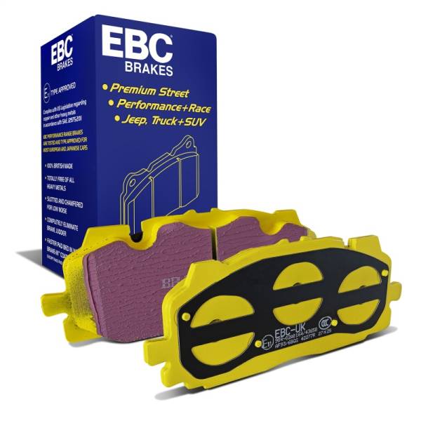 EBC - EBC Brakes DP42277R EBC 17-24 Audi RS4 2.9TT / 21-24 Audi RS3 2.5T Yellowstuff Front Brake Pads - Fits select 2017-2024 Audi models
