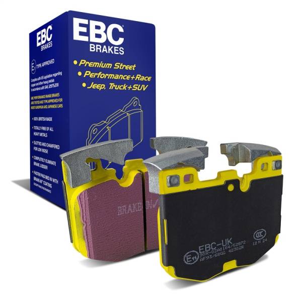 EBC - EBC Brakes DP42302R EBC 2017+ BMW 530 2.0L Turbo (G30) Yellowstuff Front Brake Pads - Fits select 2015-2024 BMW models