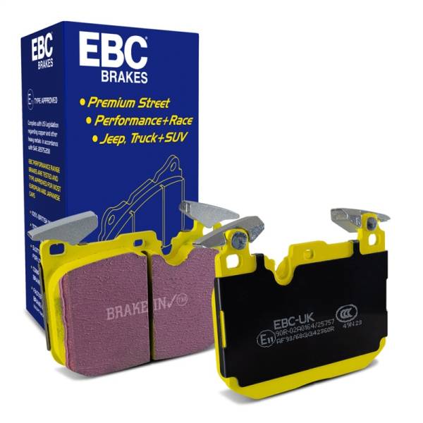 EBC - EBC Brakes DP42360R EBC BMW M2 / M3 / M4 Yellowstuff Front Brake Pads - Fits 2015-2018 BMW M3, M4