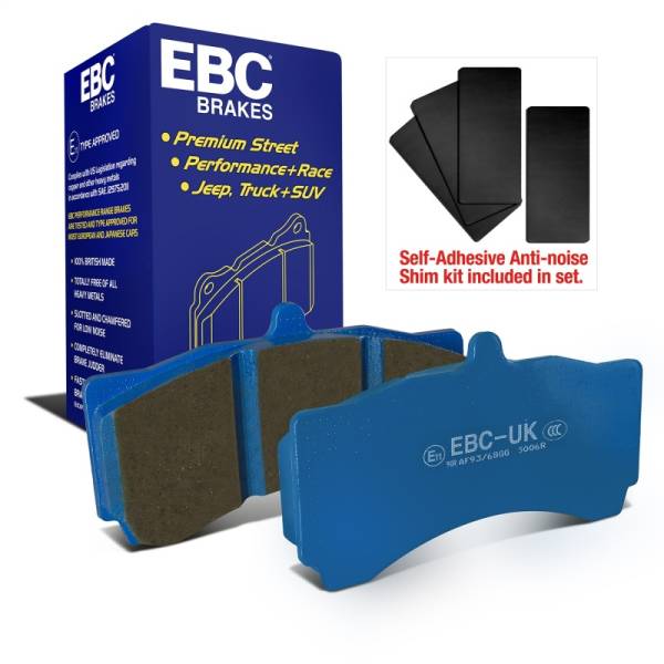 EBC - EBC Brakes DP5006NDX EBC Brakes Bluestuff Street and Track Day Brake Pads