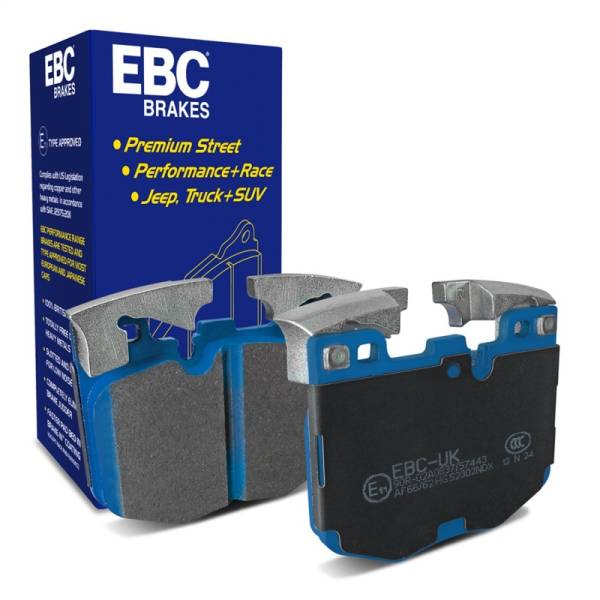 EBC - EBC Brakes DP52302NDX EBC 2021+ BMW G20 3-Series Bluestuff Front Brake Pads - Fits select 2016-2024 BMW models