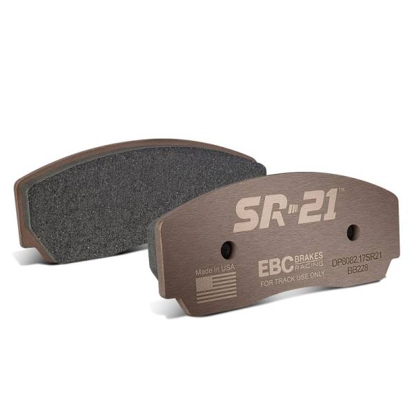 EBC - EBC Brakes DP8002.17SR21 EBC Racing 01-02 AC Cobra 3.5TT SR-21 Sintered Race Front/Rear Brake Pads