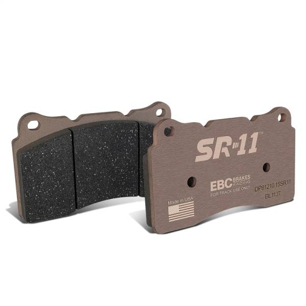 EBC - EBC Brakes DP81210.15SR11 EBC Racing 17-21 Honda Civic Type-R (FK8) SR-11 Sintered Race Front Brake Pads