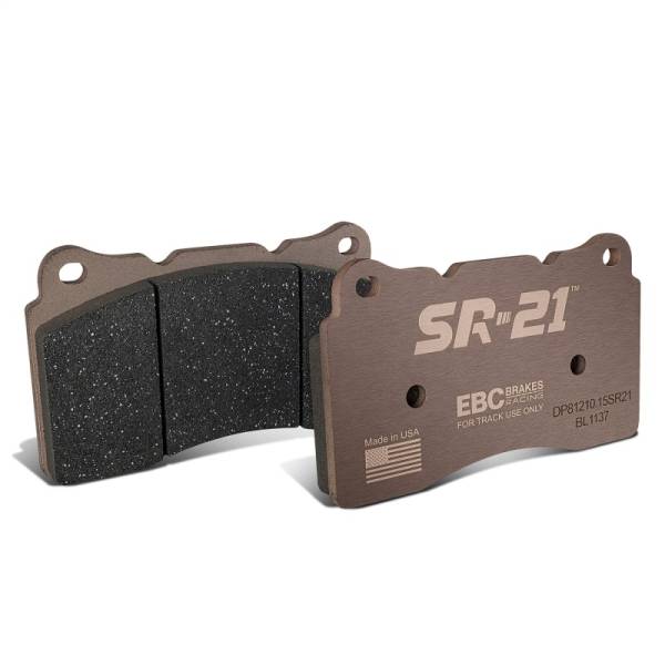EBC - EBC Brakes DP81210.15SR21 EBC Racing 17-21 Honda Civic Type-R (FK8) SR-21 Sintered Race Front Brake Pads