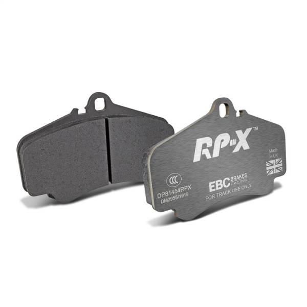 EBC - EBC Brakes DP81454RPX EBC Racing 99-01 Porsche 911 (996) GT3 RP-X Race Front Brake Pads