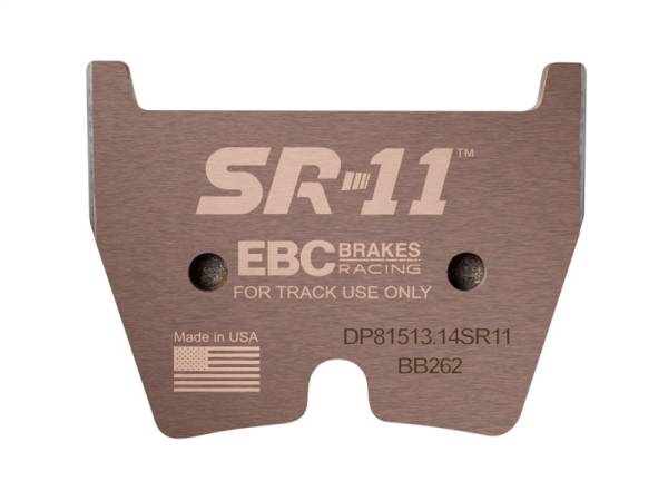 EBC - EBC Brakes DP81513.14SR11 EBC Racing 15-16 Audi RS3 8V 2.5T SR-11 Sintered Race Front Brake Pads