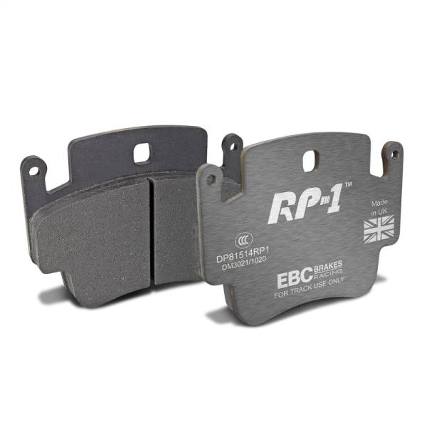 EBC - EBC Brakes DP81514RP1 EBC Racing 97-02 Porsche 911 (996) RP-1 Front/Race Rear Brake Pads (Pair Only)