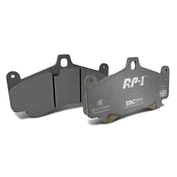 EBC - EBC Brakes DP81516RP1 EBC Racing 03-05 Porsche 911 (996) (Cast Iron Disc Only) RP-1 Race Front Brake Pads