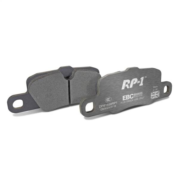 EBC - EBC Brakes DP81858RP1 EBC Racing 12-15 Porsche 911 (991) Carrera S 3.8L (Cast Iron Rotors Only) RP-1 Race Rear Brake Pads