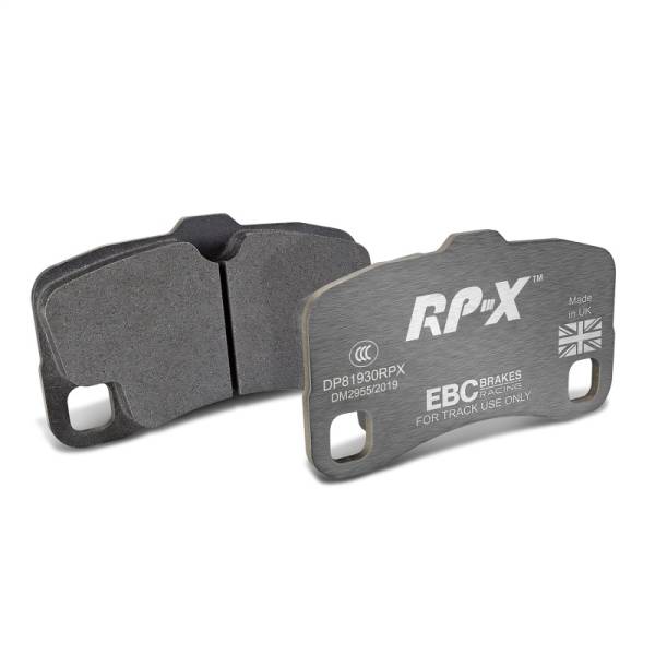 EBC - EBC Brakes DP81930RPX EBC Racing 09-12 Porsche 911 (997) Carrera 2 3.6L (Cast Iron Rotor Only) RP-X Rear Brake Pads