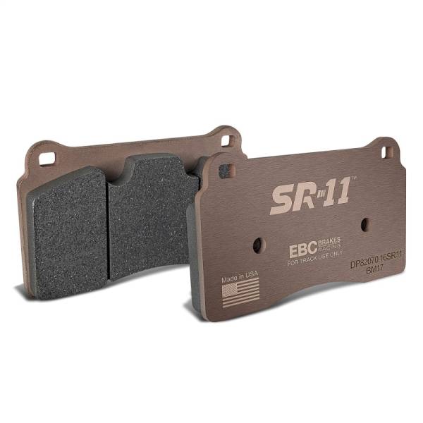 EBC - EBC Brakes DP82070.16SR11 EBC Racing 2009+ AC MK VI 6.2L SR-11 Sintered Race Front Brake Pads