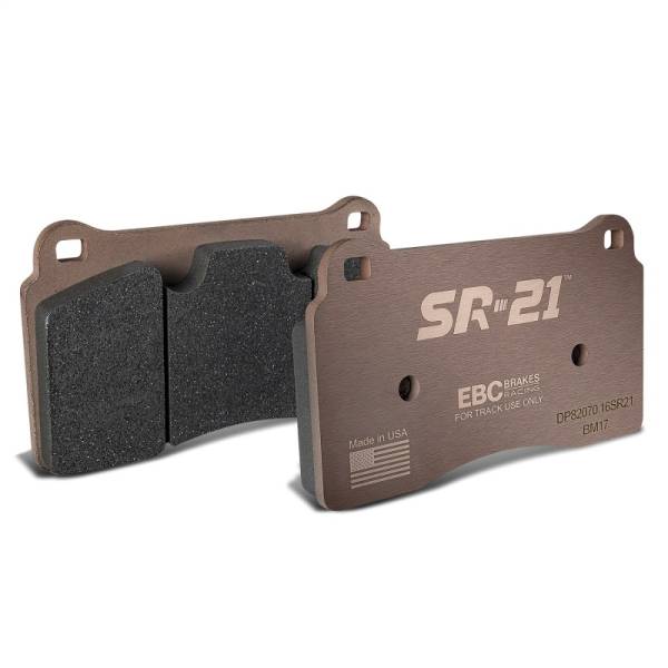 EBC - EBC Brakes DP82070.16SR21 EBC Racing 2009+ AC MK VI 6.2L SR-21 Sintered Race Front Brake Pads