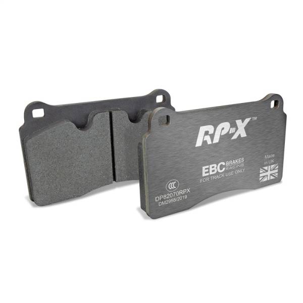 EBC - EBC Brakes DP82070RPX EBC Racing 04-12 Aston Martin DB9 5.9L RP-X Front Brake Pads