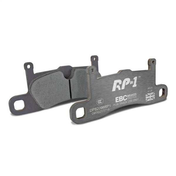 EBC - EBC Brakes DP82098RP1 EBC Racing 12-15 Porsche 911 (991) Carrera 3.4L (Cast Iron Rotors Only) RP-1 Race Rear Brake Pads