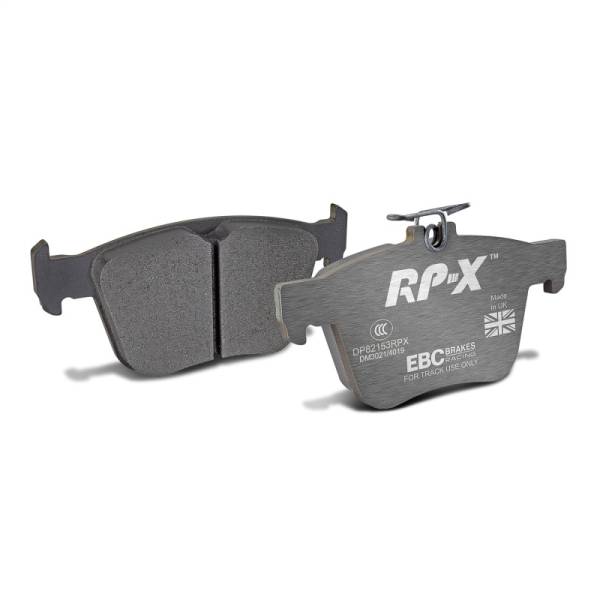 EBC - EBC Brakes DP82153RPX EBC Racing 15-19 Volkswagen Golf R MK7 2.0L Turbo RP-X Rear Brake Pads