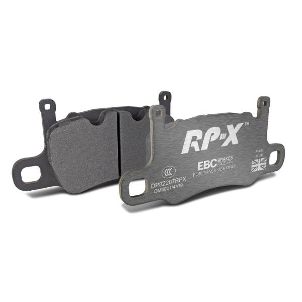 EBC - EBC Brakes DP82207RPX EBC Racing 13-15 Porsche 911 (991) GT3 3.8L (Cast Iron Rotor Only) RP-X Rear Brake Pads