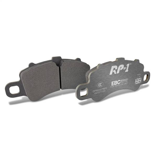 EBC - EBC Brakes DP82307RP1 EBC Racing 2016+ Porsche 911 (991/2 w/Cast Iron Rotors) 3.0TT RP-1 Race Front Brake Pads