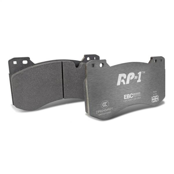 EBC - EBC Brakes DP82454RP1 EBC Racing 2021+ BMW M3/M4 / 2023+ BMW M2 (G80/G82/G87) w/Cast Iron Rotor RP-1 Race Front Brake Pads