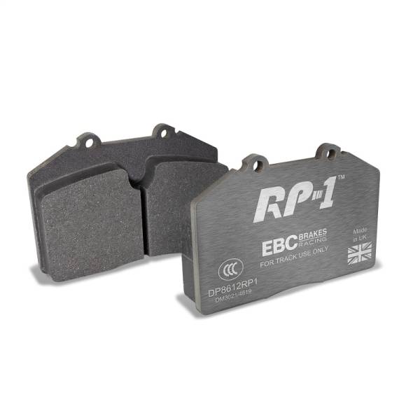 EBC - EBC Brakes DP8612RP1 EBC Racing 89-95 Ferrari 348 RP-1  Front/Race Rear Brake Pads (Pair Only)