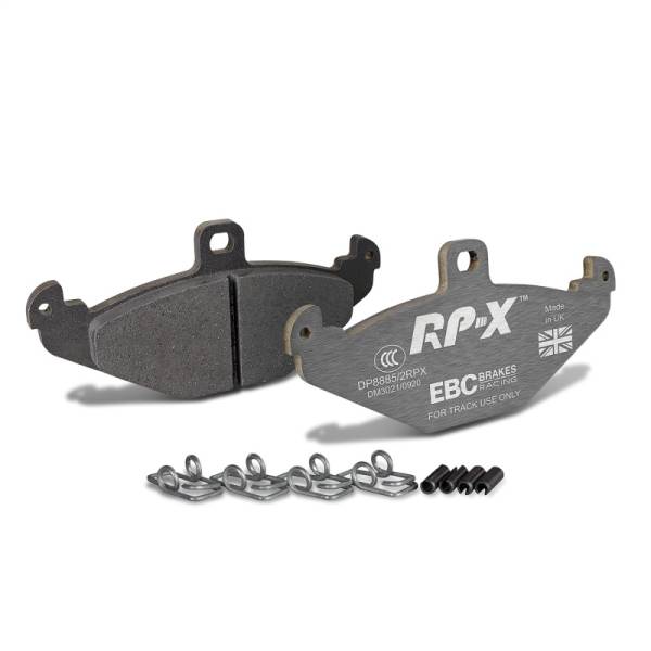 EBC - EBC Brakes DP8885/2RPX EBC Racing 08-11 Lotus Exige 1.8L Supercharged (240) RP-X Rear Brake Pads
