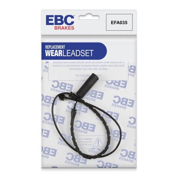 EBC - EBC Brakes EFA035 EBC 96-98 BMW Z3 1.9 Front Wear Leads - Fits select 1992-2002 BMW models