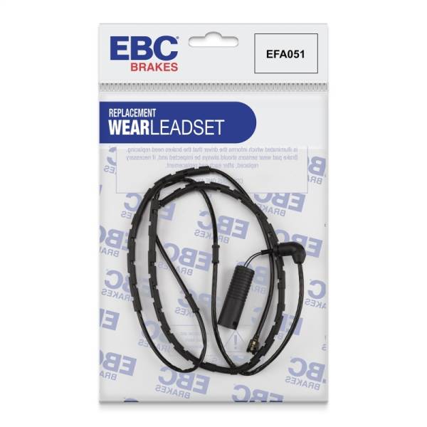 EBC - EBC Brakes EFA051 EBC 99-00 BMW 318Ti 1.9 (E46) Rear Wear Leads - Fits 1999-2004 BMW 325i, 323Ci, 323i