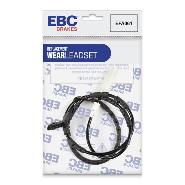 EBC - EBC Brakes EFA061 EBC 08-10 BMW M3 4.0 (E90) Rear Wear Leads - Fits select 2001-2012 BMW models