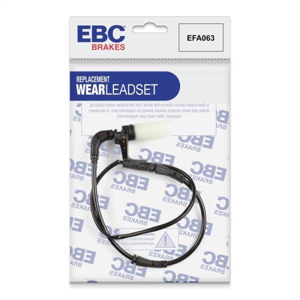 EBC - EBC Brakes EFA063 EBC 05-11 BMW M6 5.0 Rear Wear Leads - Fits select 2004-2010 BMW models