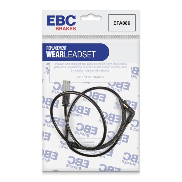 EBC - EBC Brakes EFA086 EBC 07-10 BMW X5 3.0 Rear Wear Leads - Fits 2007-2015 BMW X6, X5