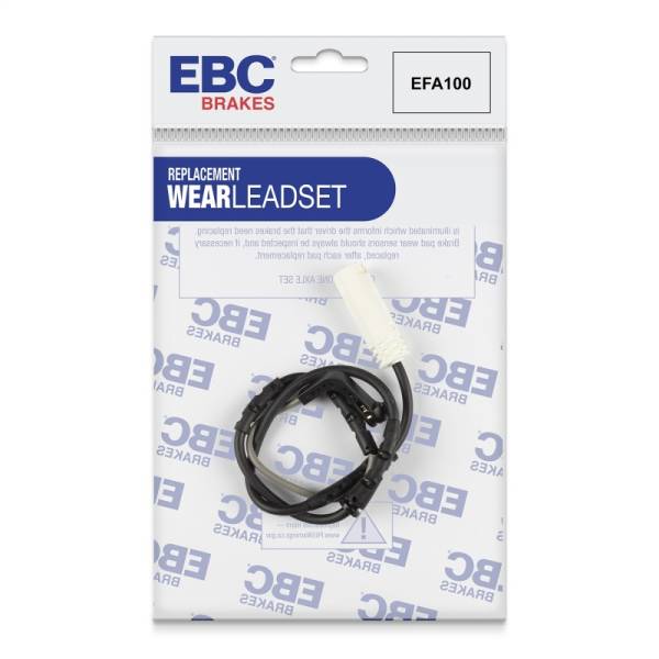EBC - EBC Brakes EFA100 EBC 08-10 BMW 135 3.0 Twin Turbo Front Wear Leads - Fits select 2006-2012 BMW models