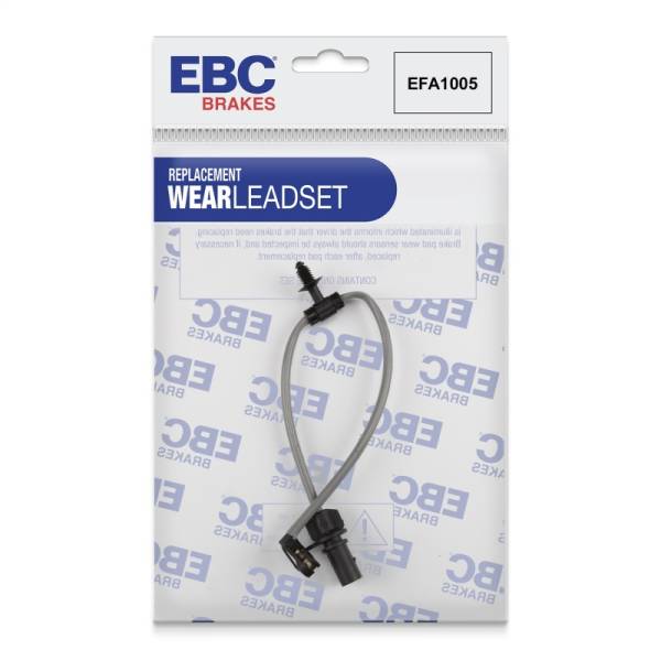 EBC - EBC Brakes EFA1005 EBC 17-20 Audi A4 B9 2.0T Rear Wear Leads - Fits select 2017-2023 Audi models