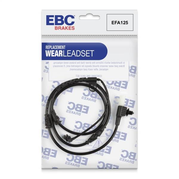 EBC - EBC Brakes EFA125 EBC 2005-2006 Land Rover Range Rover Sport 4.2L Supercharged Front Wear Leads - Fits 2006 Land Rover Range Rover Sport