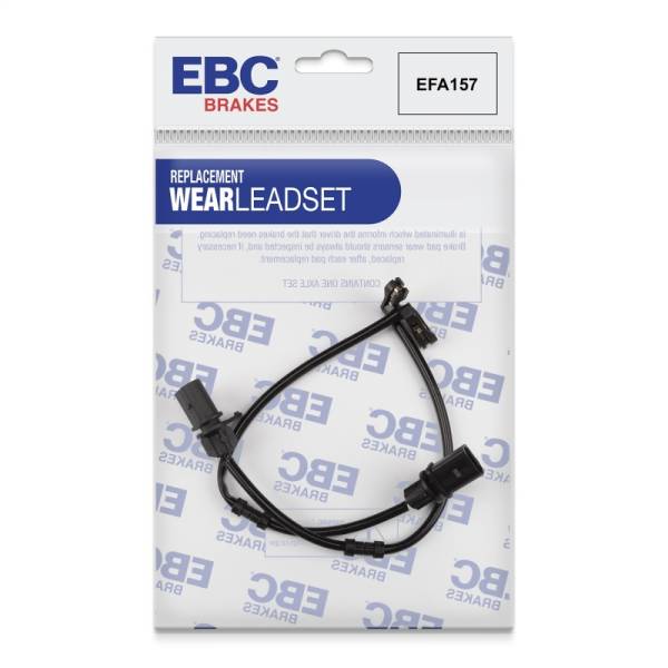 EBC - EBC Brakes EFA157 EBC 12-18 Audi A6 Quattro 3.0L Supercharged Front Wear Leads - Fits 2011-2018 Audi A8 Quattro, A6 Quattro, A7 Quattro