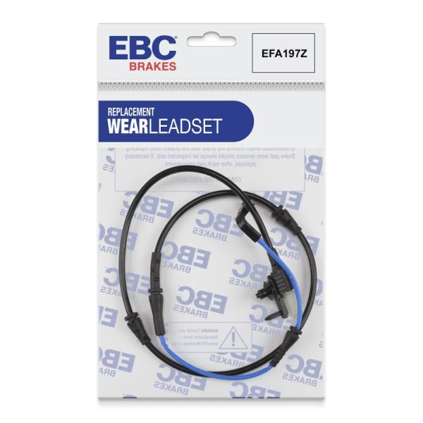 EBC - EBC Brakes EFA197 EBC 2016+ Jaguar XE Front Wear Leads - Fits 2017-2020 Jaguar XE