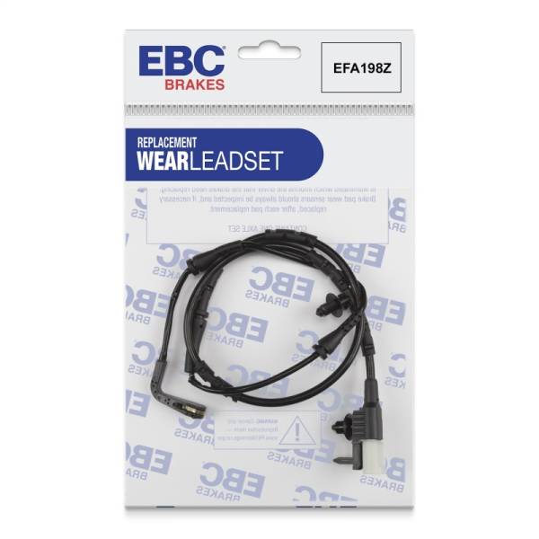 EBC - EBC Brakes EFA198 EBC 2016+ Jaguar XE Rear Wear Leads - Fits 2017-2020 Jaguar XE
