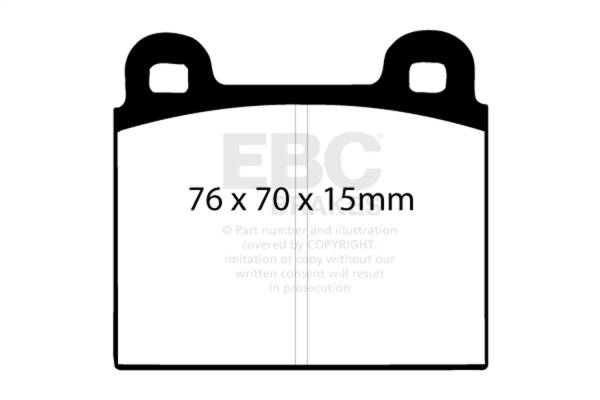 EBC - EBC Brakes S10KF1007 EBC S10 Brake Pad and Rotor Kit - Fits 1970-1983 Porsche 911
