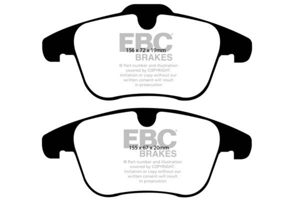 EBC - EBC Brakes S10KF1389 EBC S10 Brake Pad and Rotor Kit - Fits 2012 Land Rover Range Rover Evoque