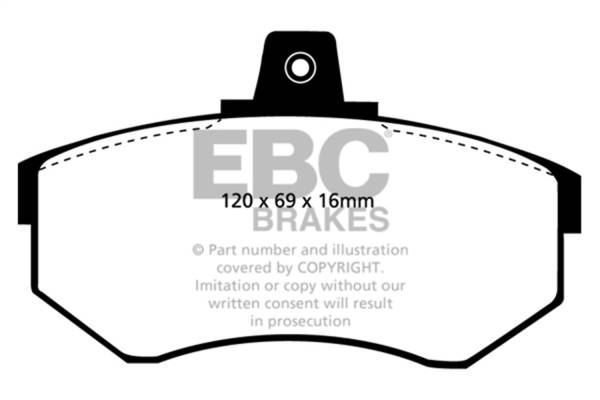 EBC - EBC Brakes S10KF1471 EBC S10 Brake Pad and Rotor Kit - Fits 1986-1988 Volkswagen Scirocco