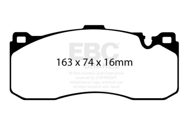 EBC - EBC Brakes S10KF1696 EBC S10 Brake Pad and Rotor Kit - Fits 2008-2012 BMW 135i