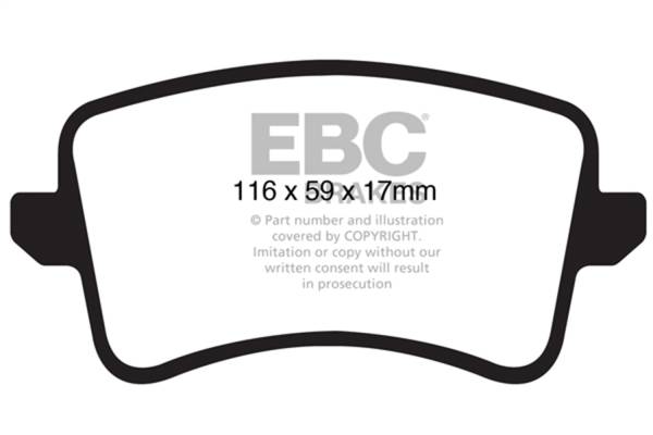 EBC - EBC Brakes S11KR1250 EBC S11 Brake Pad and Rotor Kit - Fits 2010-2011 Audi S5