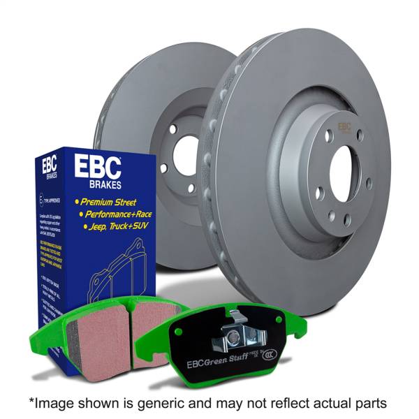 EBC - EBC Brakes S11KR1395 EBC S11 Brake Pad and Rotor Kit - Fits 2003-2005 Jaguar S-Type