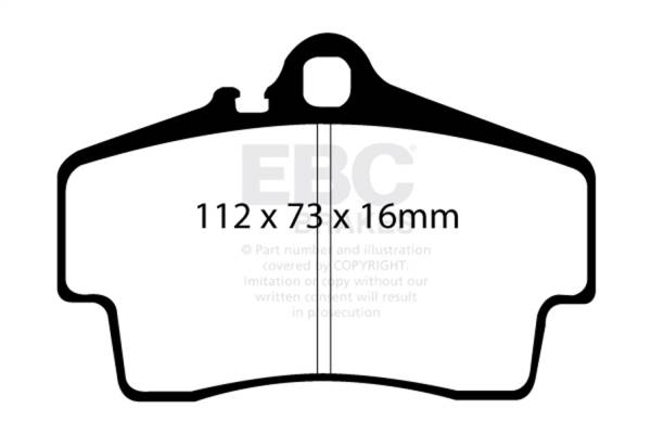 EBC - EBC Brakes S12KR1428 EBC S12 Brake Pad and Rotor Kit - Fits 2007 Porsche Cayman